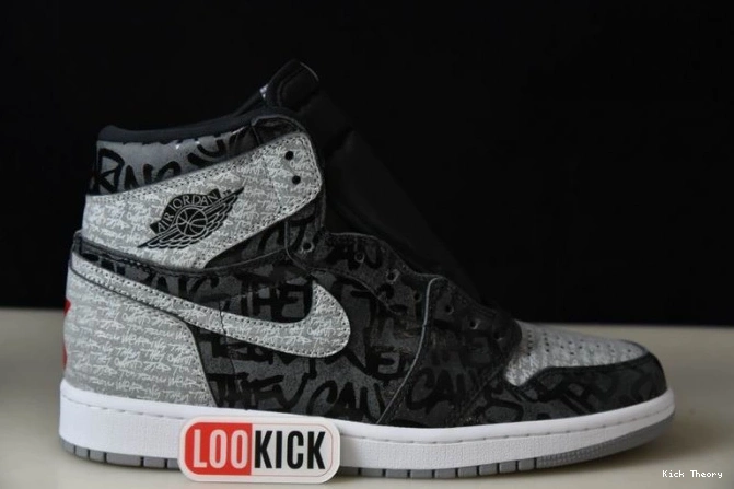 Kicked Out Shoe Store Rebellionaire Jordan Air High 1 555088-036 OG 0729